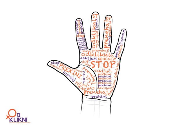 Ozaveščevalna kampanja #Odklikni: Ustavimo spletno nasilje nad ženskami in dekleti!